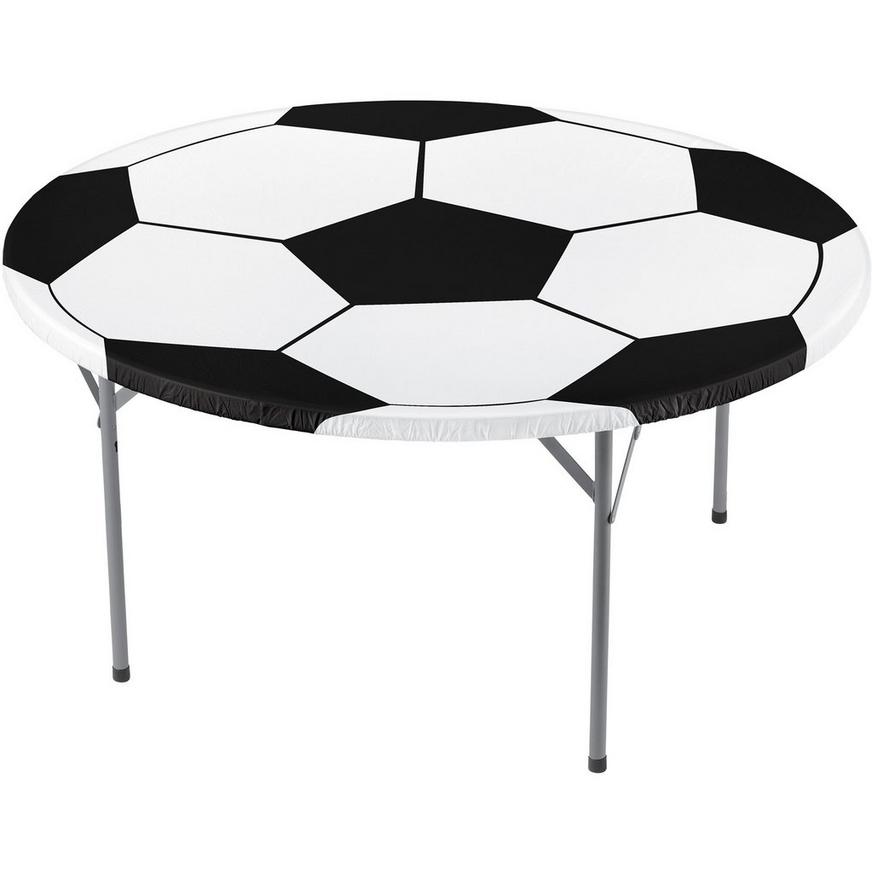 Fitted Soccer Ball Table Cover