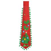 Red Christmas Tree Tie