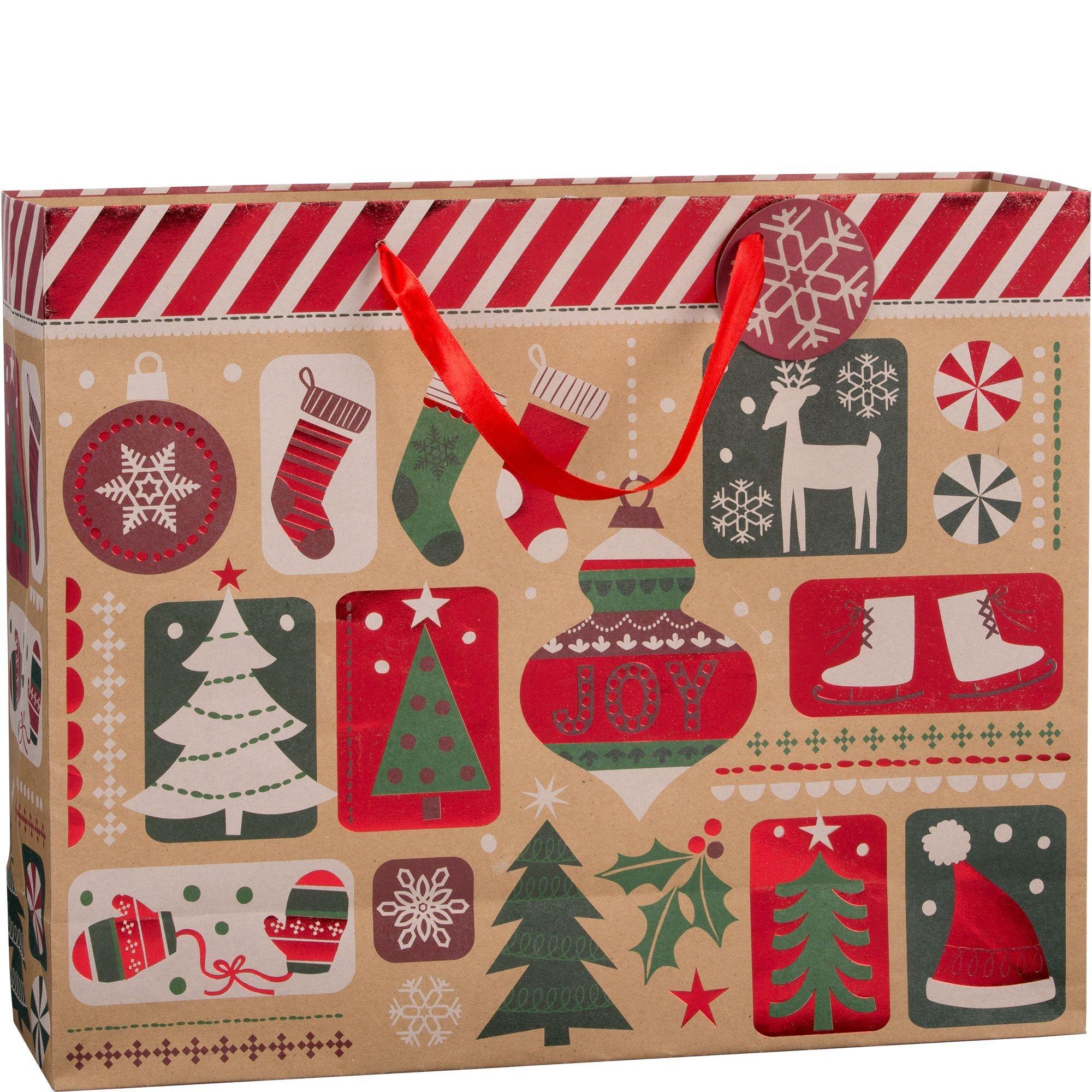 Girl's Christmas Non-woven Gift Bag, Christmas-themed Gift Bag, Festival  Gift Packaging Bag, Christmas-themed Handbag - Temu