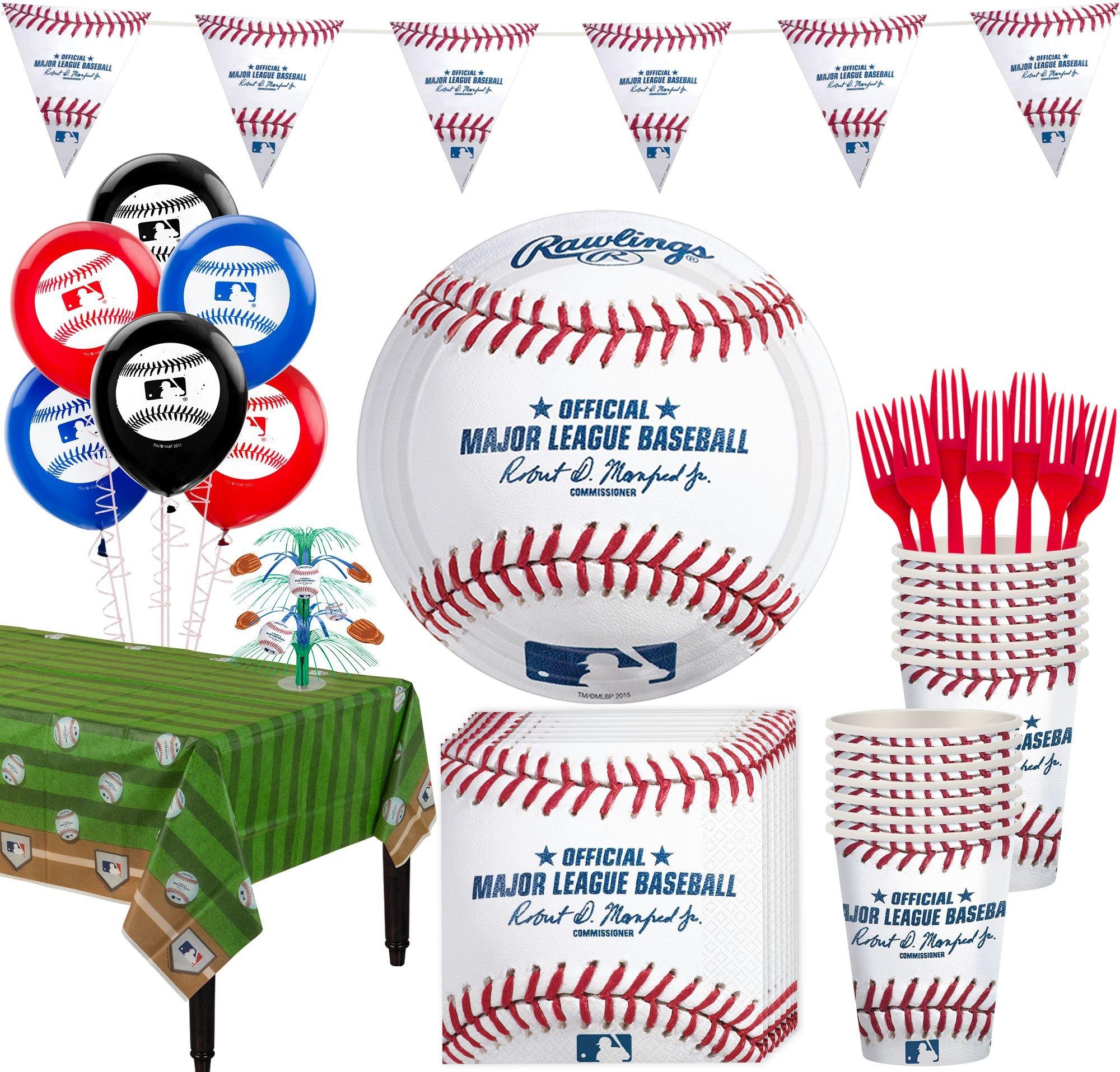 Super MLB Party Kit for 24 Guests Party City