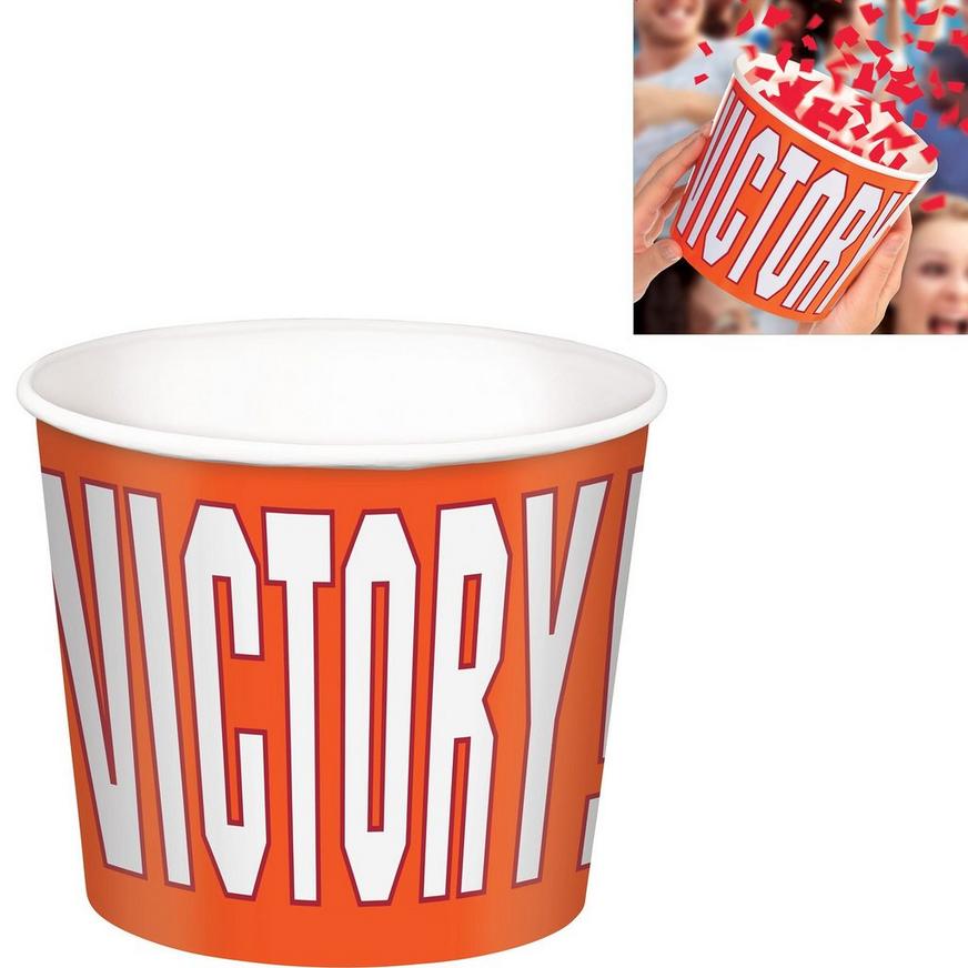 Victory Shower Paper Confetti Bucket
