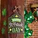 Bow Happy St. Patrick's Day Sign 