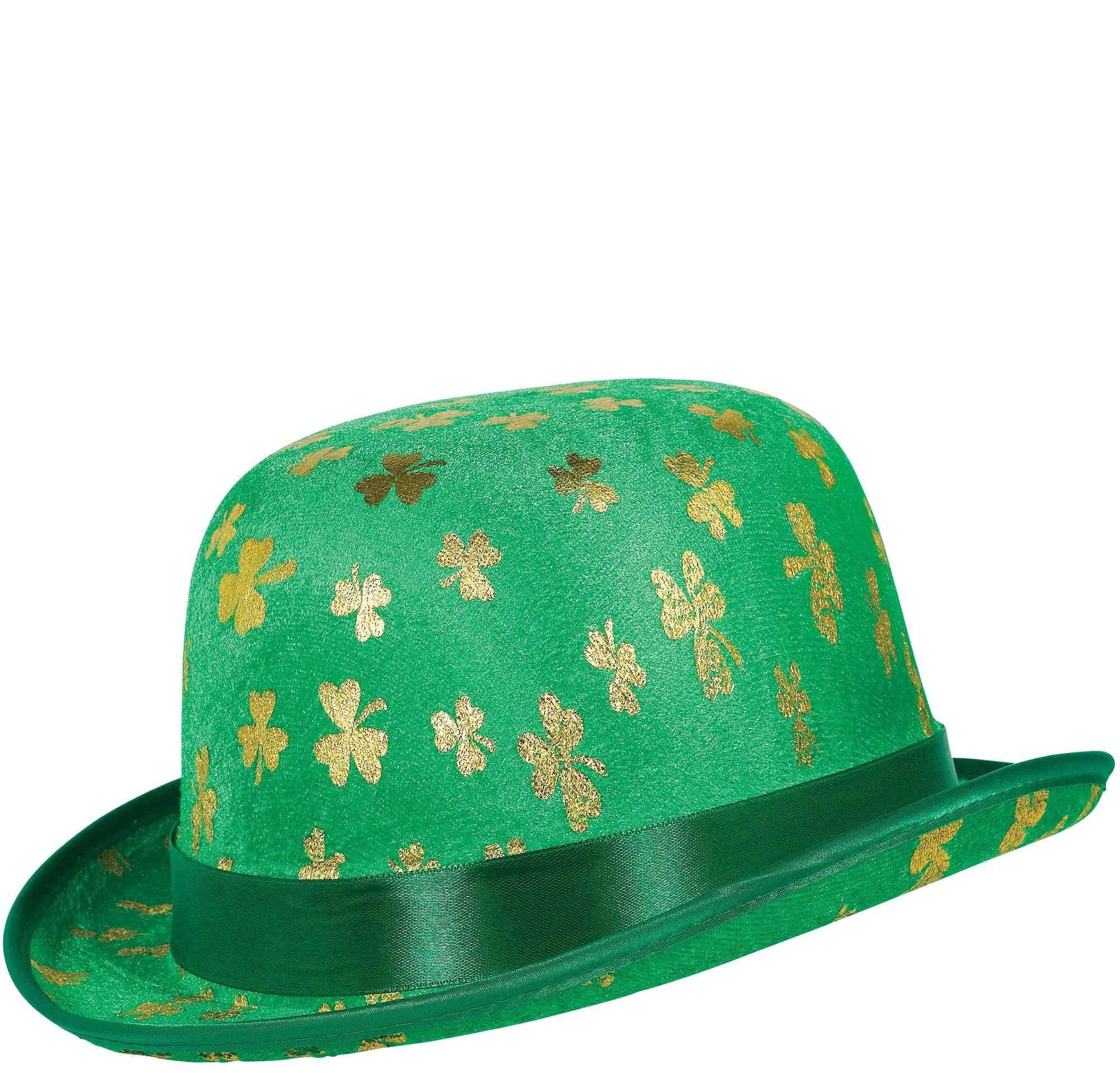 Gold Shamrock Derby Hat