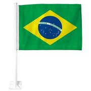Brazilian Flag Car Flag