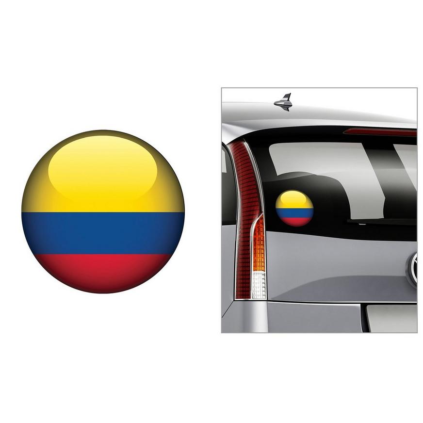 Colombian Pride Colombia National Flag Car Decal Sticker 