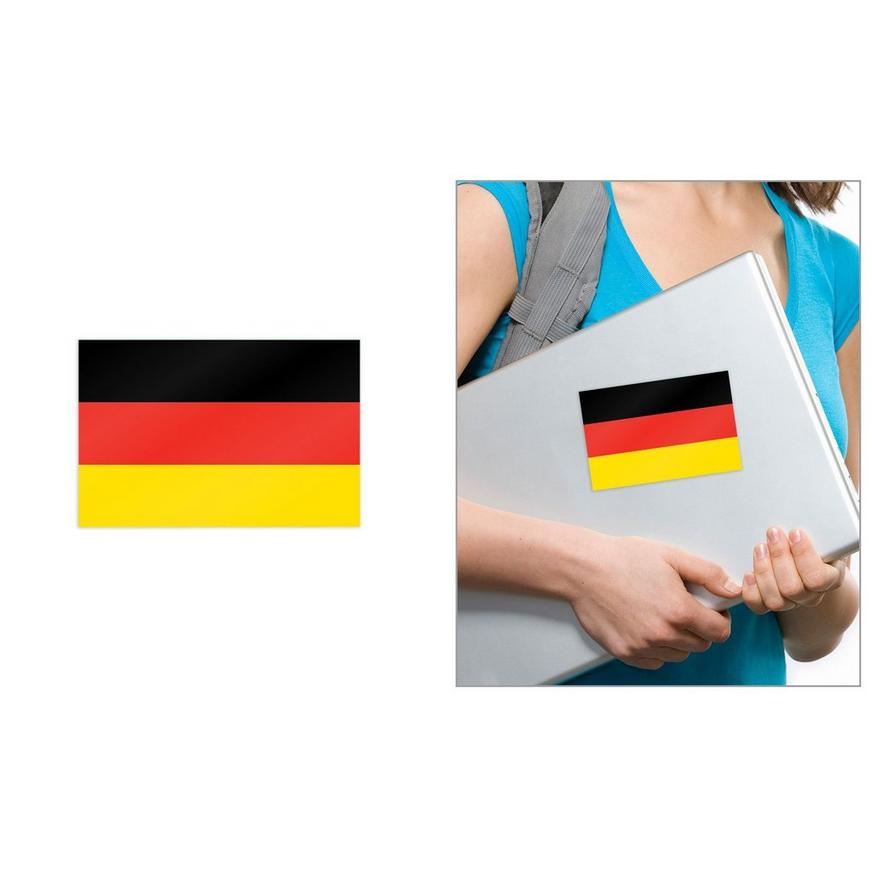 German Flag Cling Decal