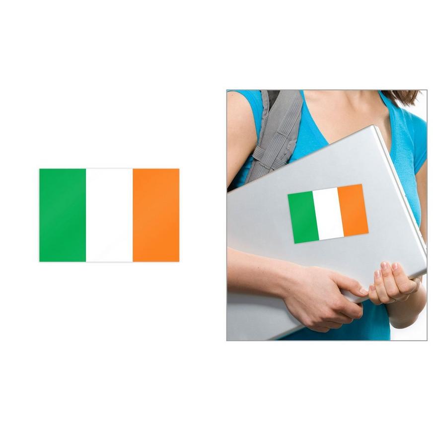 Irish Flag Cling Decal