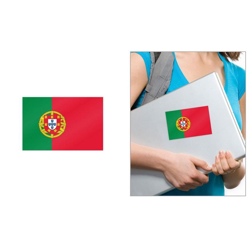Portuguese Flag Cling Decal