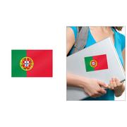 Portuguese Flag Cling Decal
