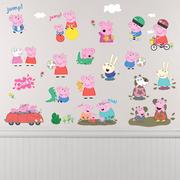 Peppa Pig Wall Decals 28ct