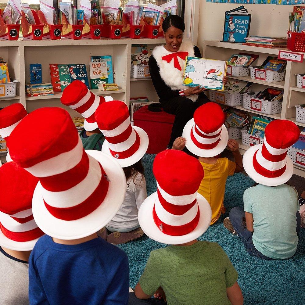 dr seuss hat cupcake toppers