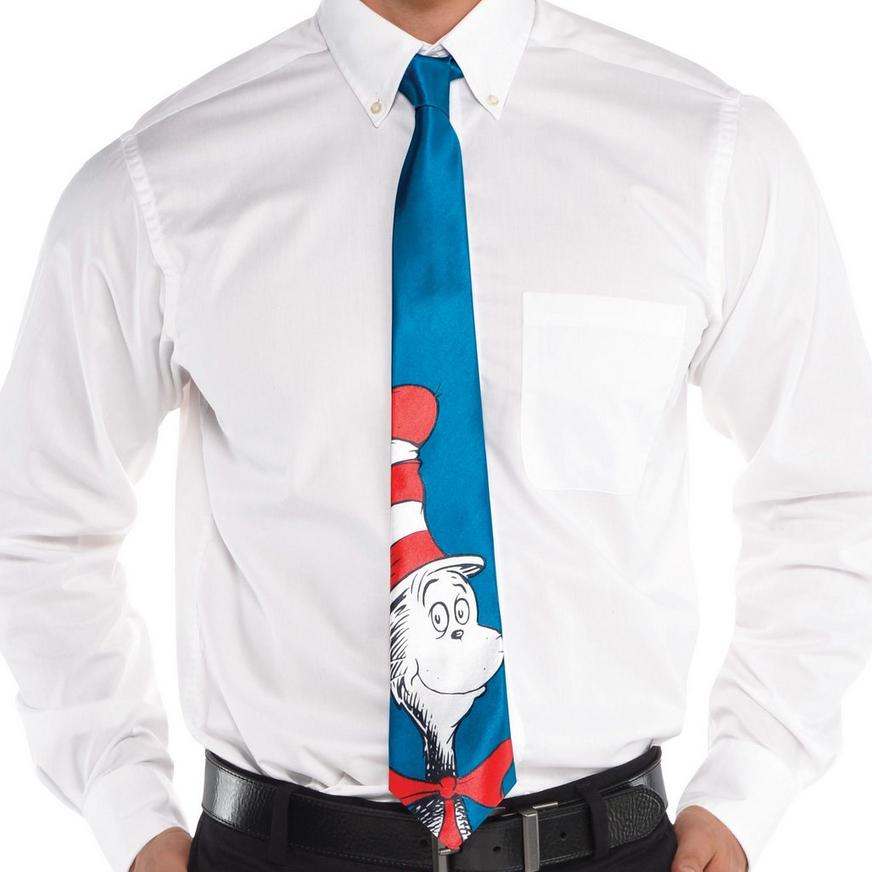 Adult Cat in the Hat Tie - Dr. Seuss