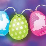 Easter Egg Lantern String Lights