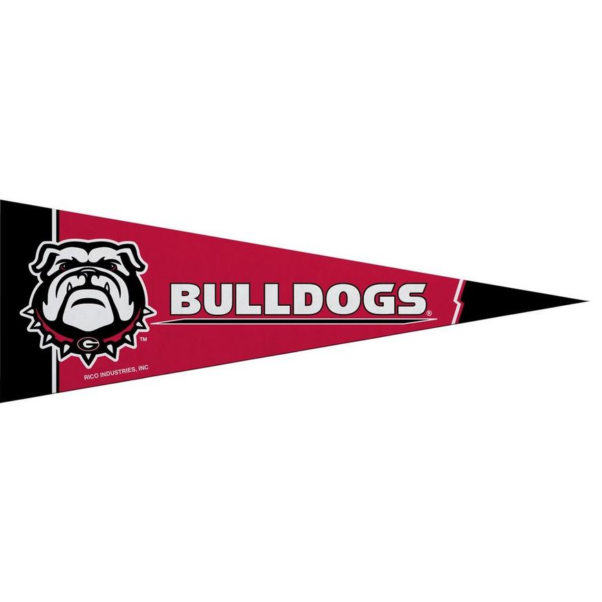 Small Georgia Bulldogs Pennant Flag