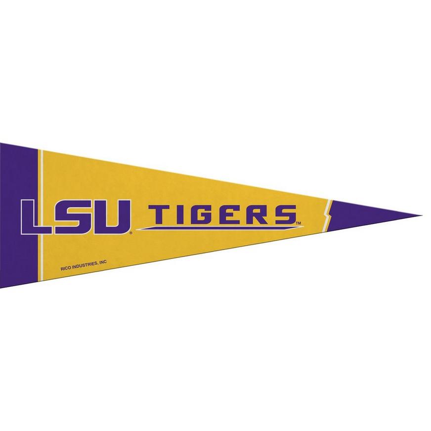 Small Louisiana State Tigers Pennant Flag