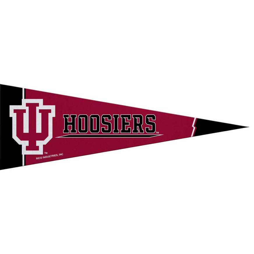 Small Indiana Hoosiers Pennant Flag