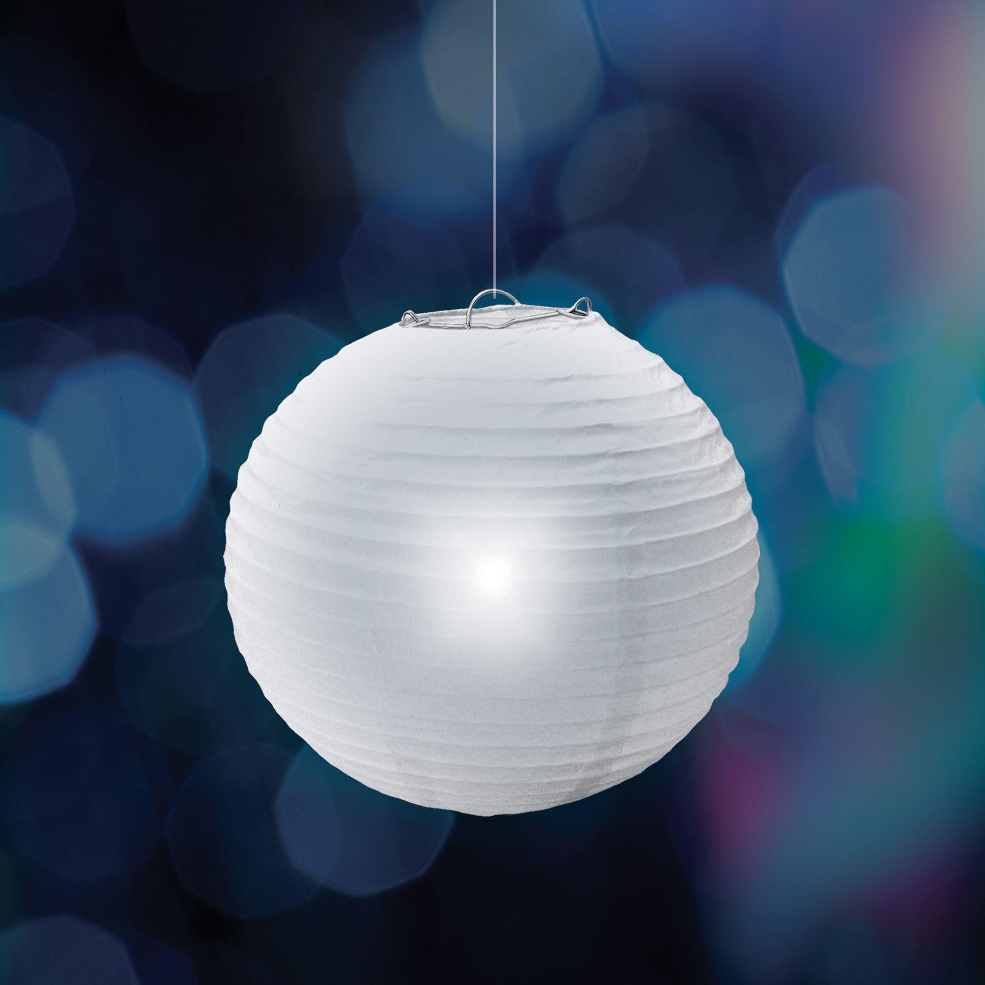 Led paper shop lanterns