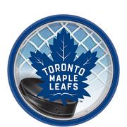 Toronto Maple Leafs Dessert Plates 8ct