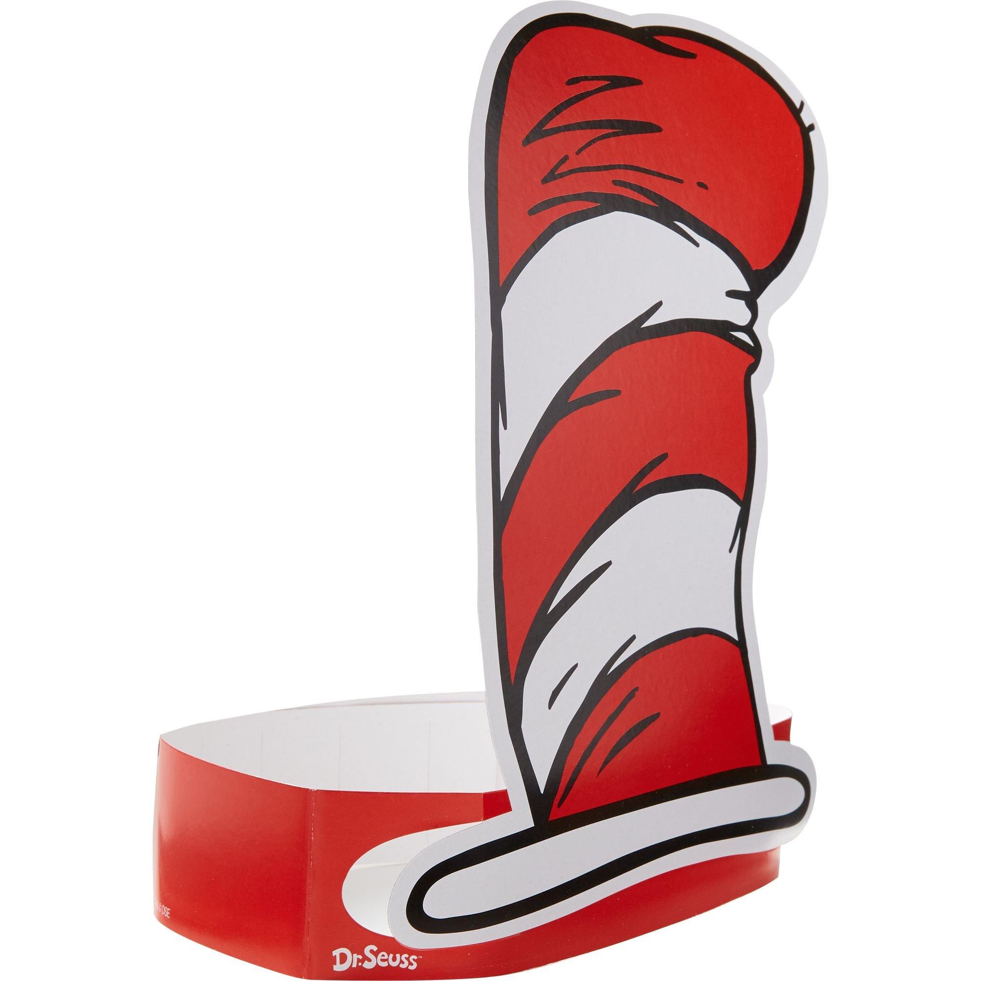 Cat in the Hat Paper Hats 36ct - Dr. Seuss