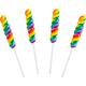 Rainbow Twisty Lollipops 12ct