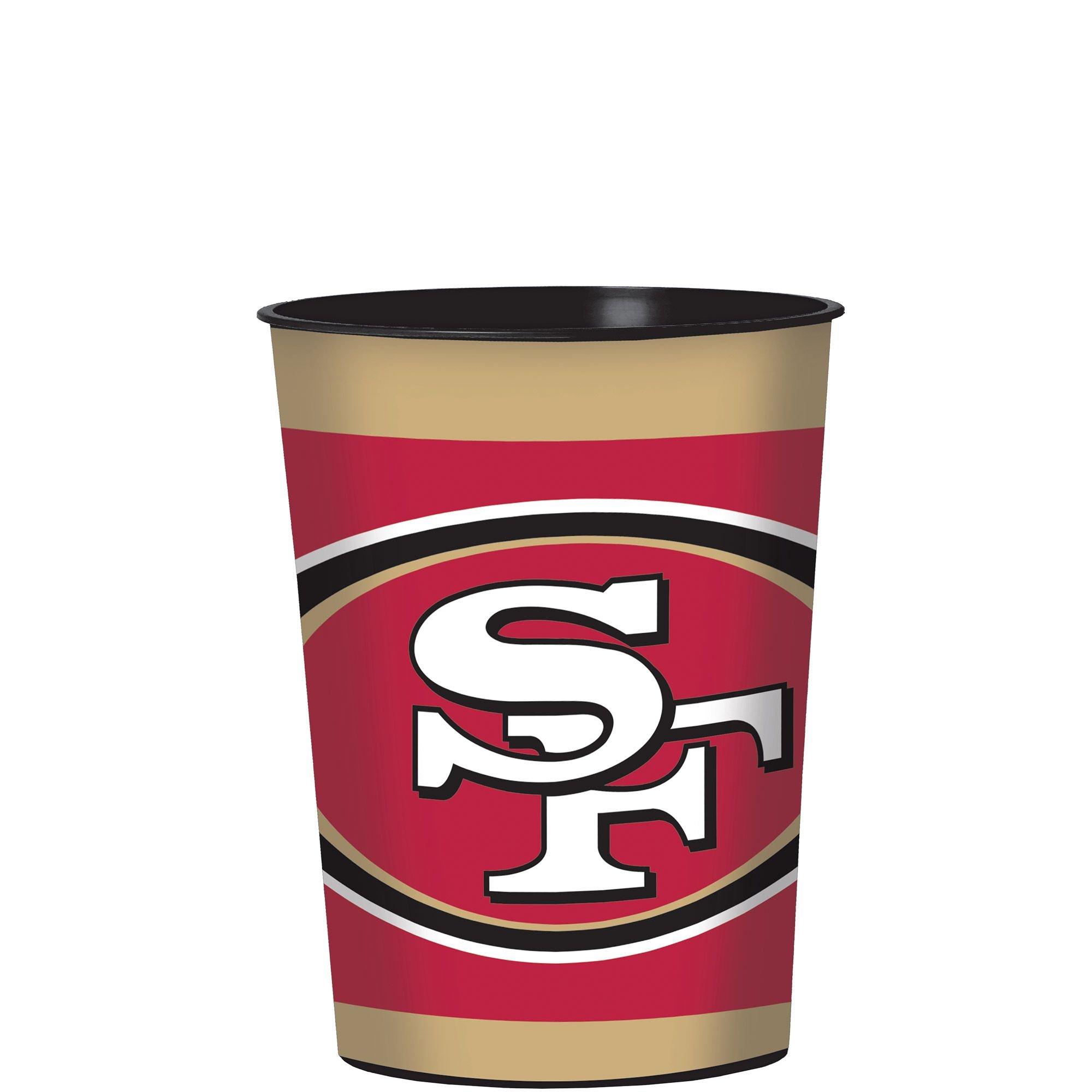 Nfl San Francisco 49ers Souvenir Cups, 8 count