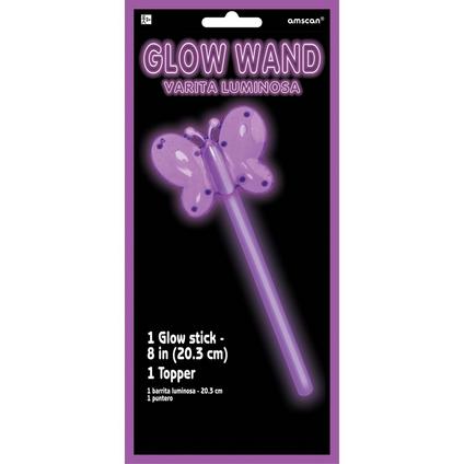 Purple Butterfly Glow Wand