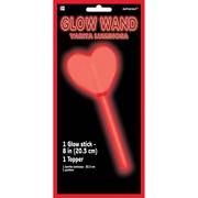 Red Heart Glow Wand