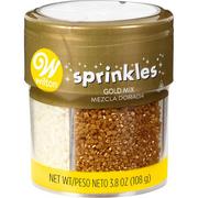 Wilton 4-Mix Gold Sprinkles