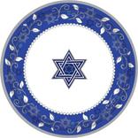 Joyous Holiday Passover Dinner Plates 8ct