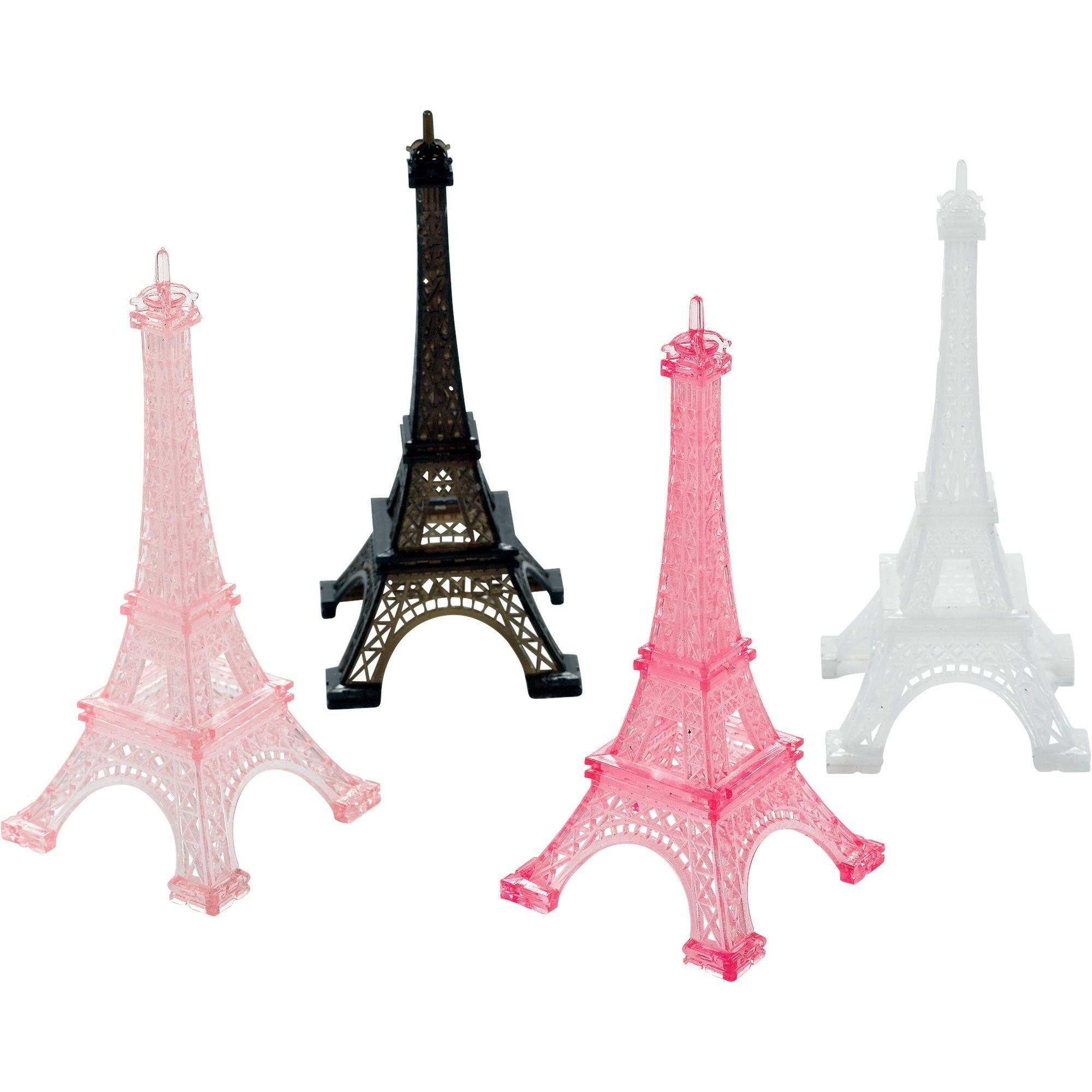 A Day in Paris Eiffel Tower Table Decorations 4ct | Party City