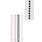 Pink & Black Bead Necklaces 10ct
