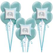 Blue Baby Elephant Balloon Kit 18ct