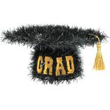 Mini 3D Tinsel Graduation Cap Decoration
