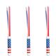 Patriotic American Flag Triple Glow Wands 3ct