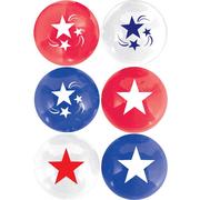 Patriotic Pong Balls 6ct