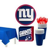 New York Giants Party Kit for 18 Guests