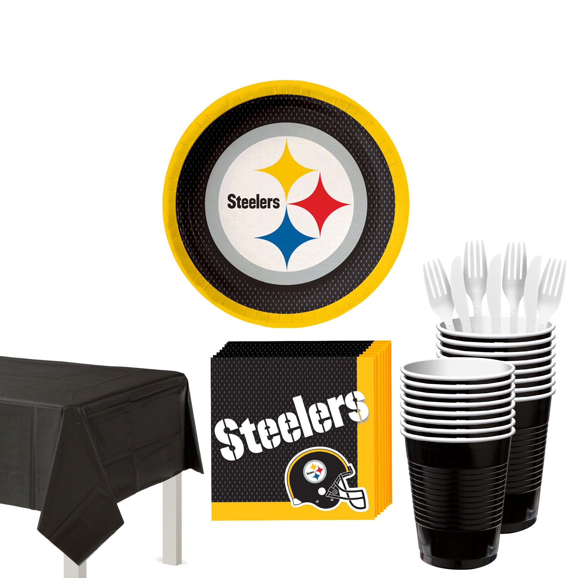 Pittsburgh Steelers Party Kit for 18 Guests