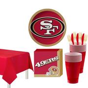 San Francisco 49ers Party Kit for 18 Guests