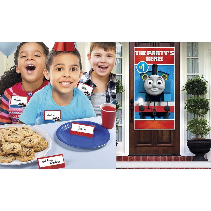 Thomas The Tank Engine And Friends Children's Boys Birthday Party Tableware Kids 