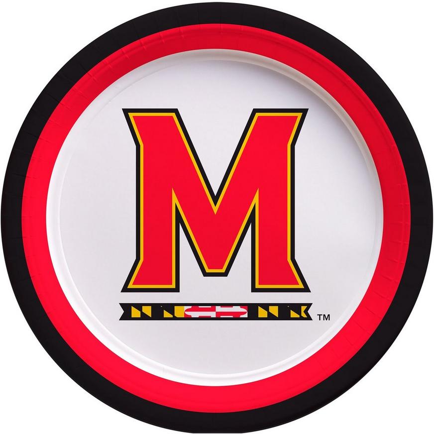 Maryland Terrapins Lunch Plates 10ct