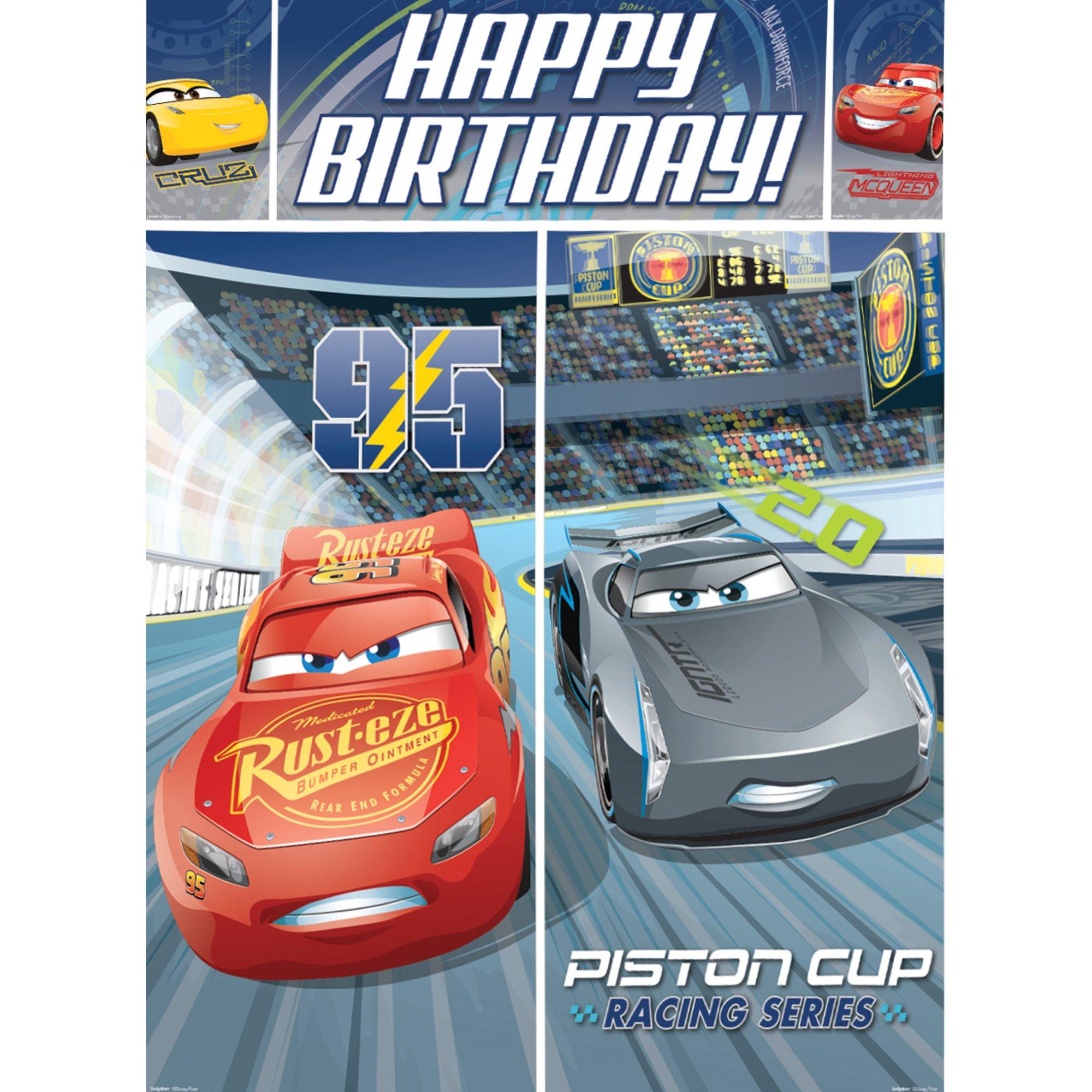 Cars 3 Scene Setter 5pc