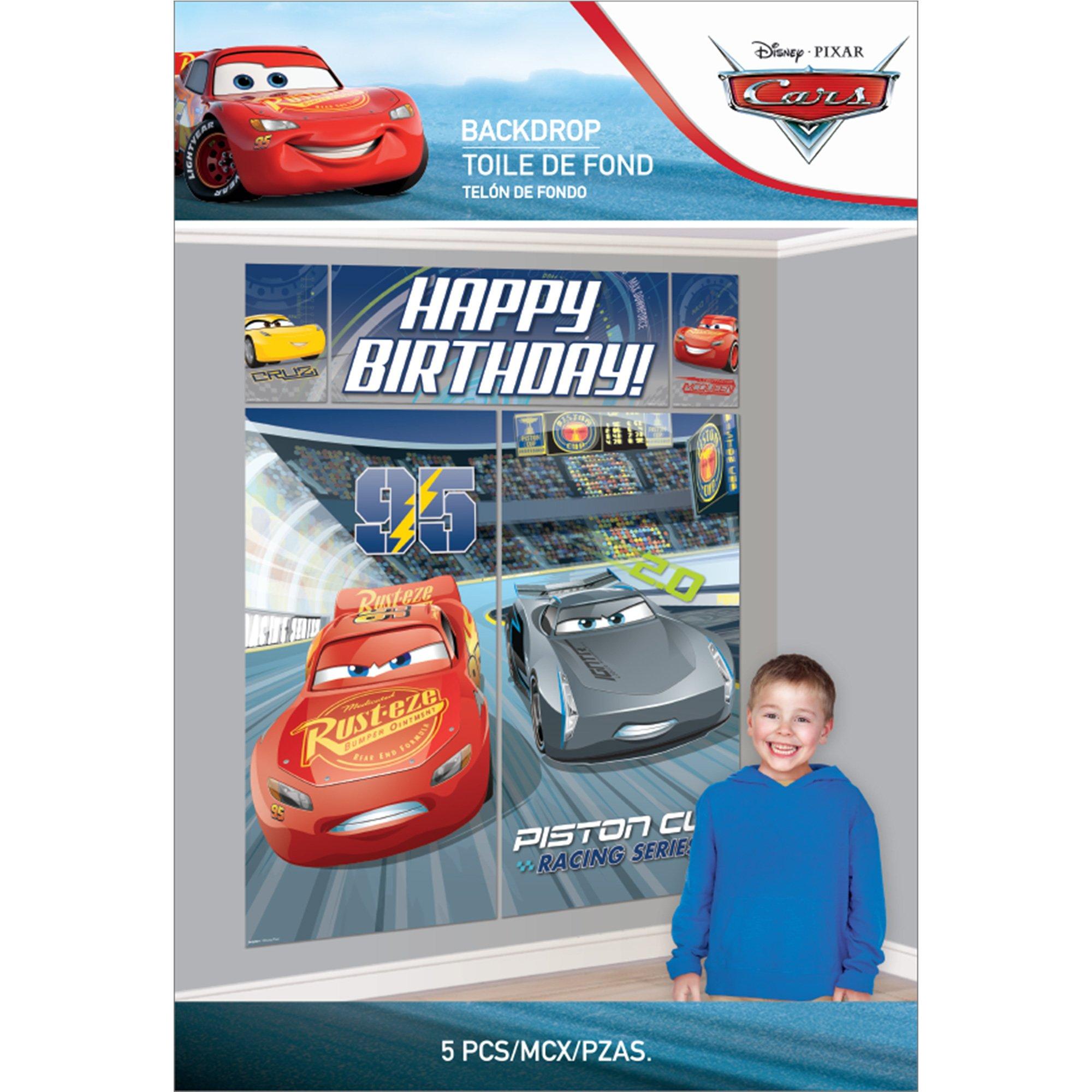 Cars 3 Scene Setter 5pc