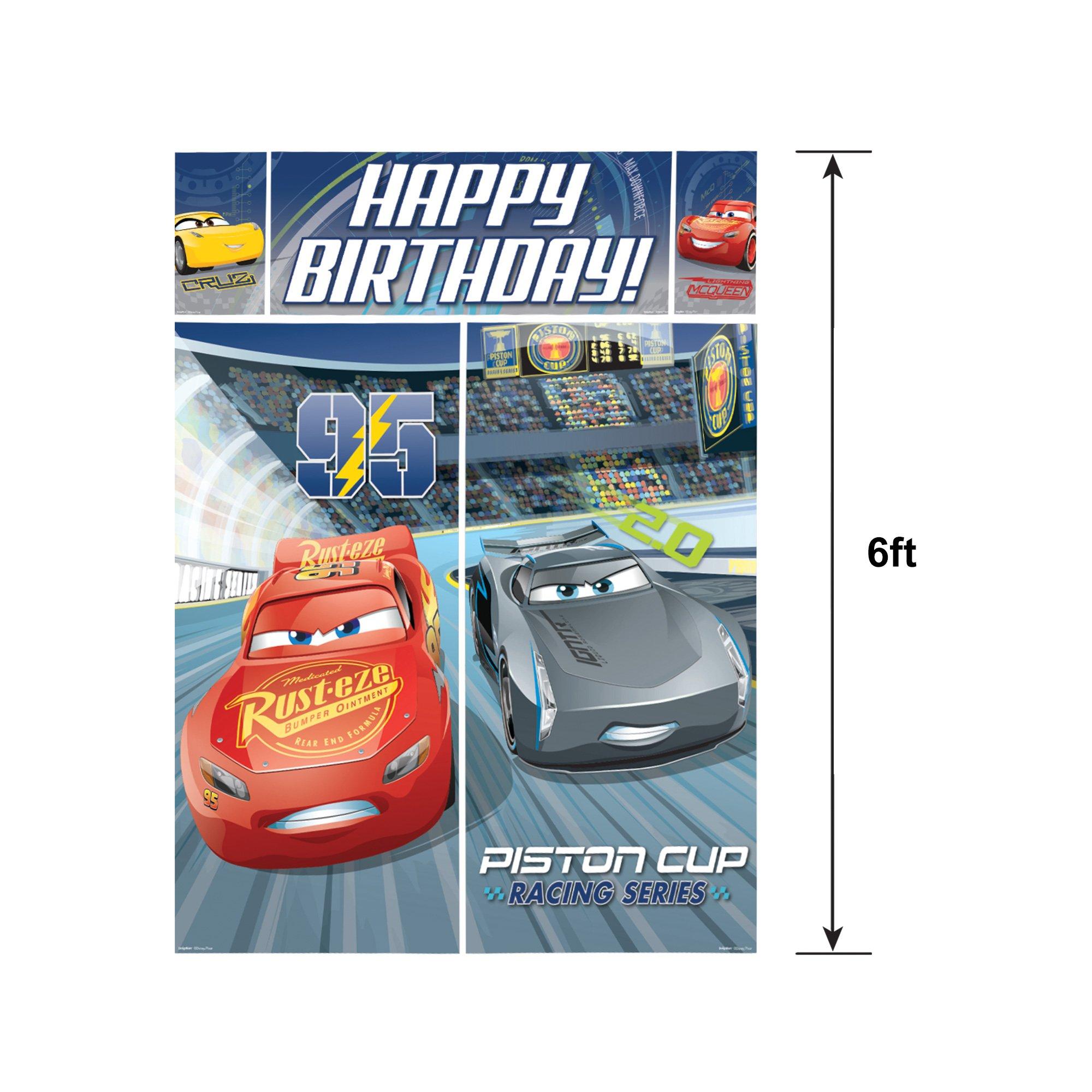 Cars 3 Scene Setter 5pc