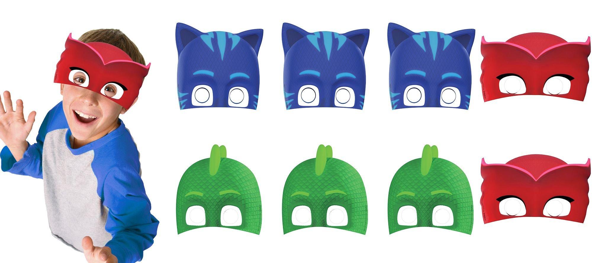 droom ondersteuning rand PJ Masks Masks 8ct | Party City
