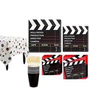 Clapboard Hollywood Tableware Kit for 16 Guests