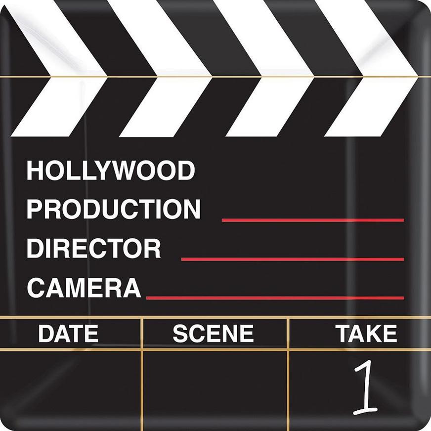 Clapboard Hollywood Tableware Kit for 32 Guests