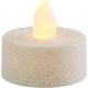 Glitter Iridescent Tealight Flameless LED Candles 10ct