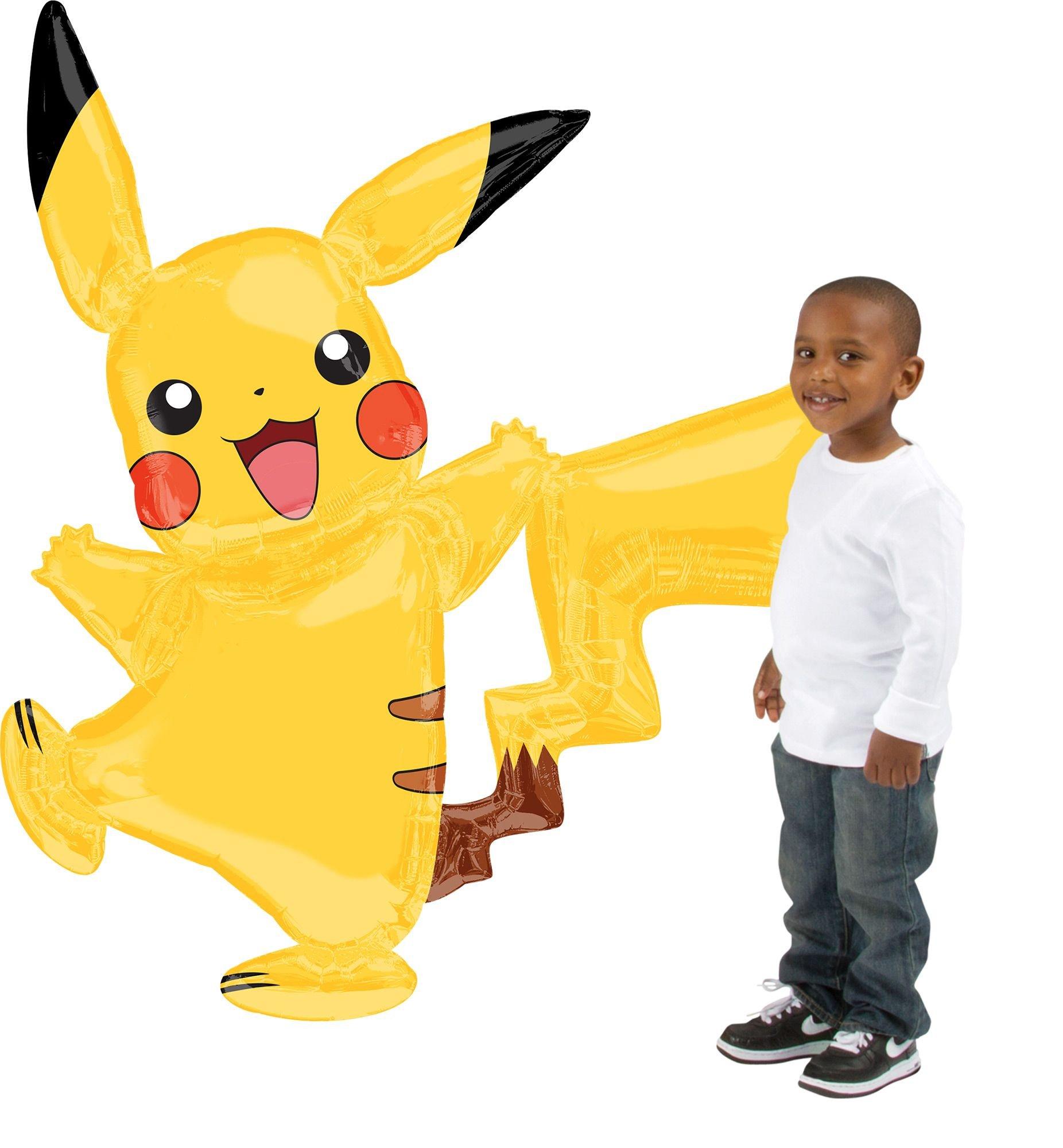 Giant Gliding Pikachu Balloon, 55in