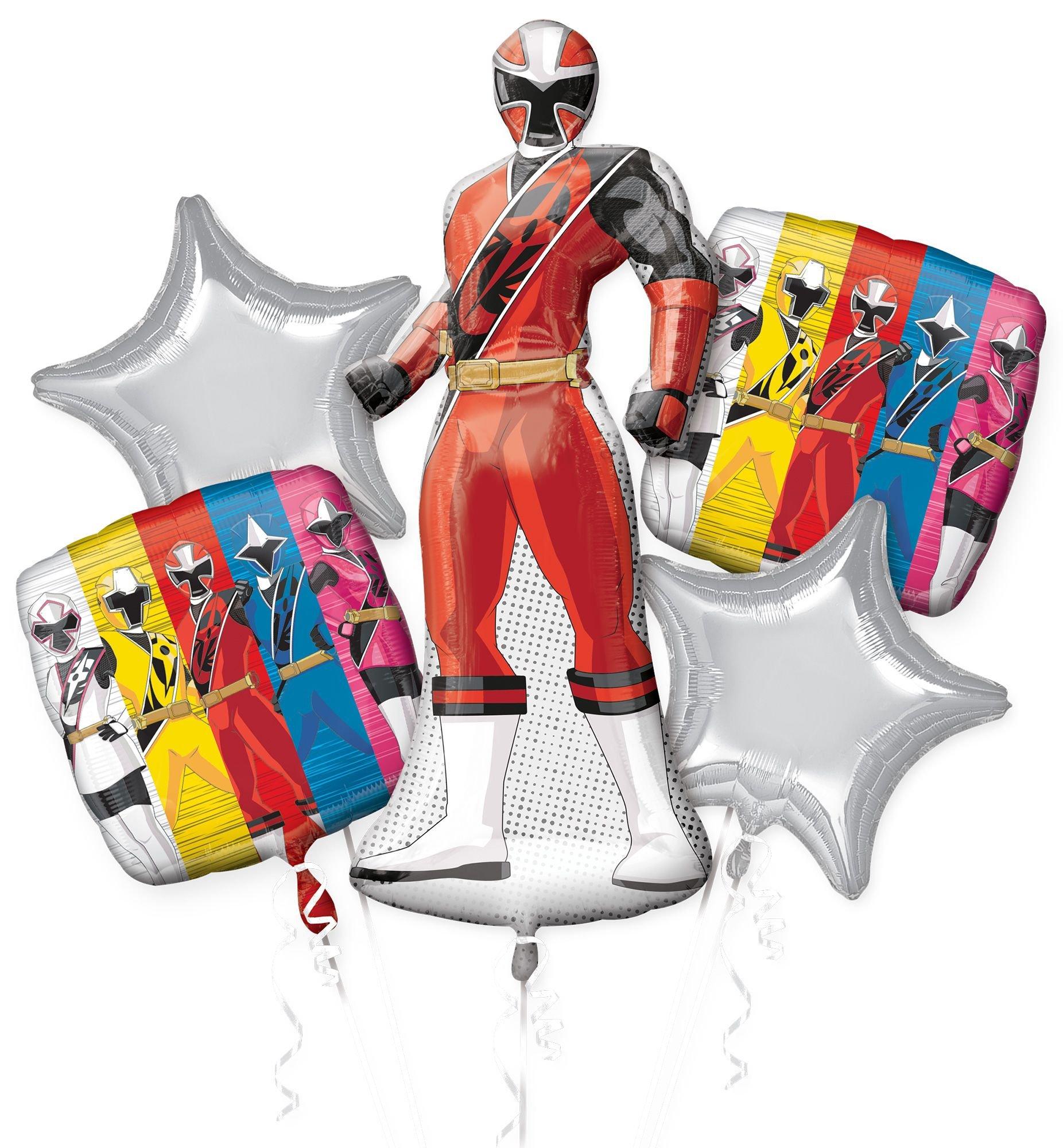  Power Rangers Super Ninja Steel Epic Hero Action Figure 6 Pack  with Red Ranger : Power Rangers: Toys & Games