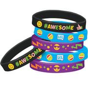 Smiley Wristbands 6ct